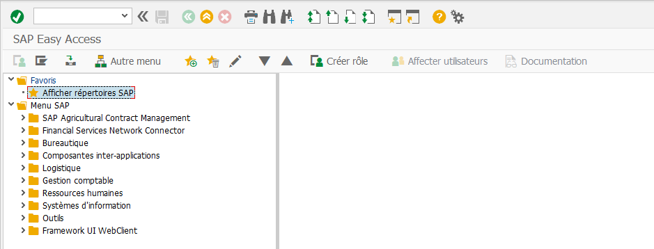 Icônes de raccourci
